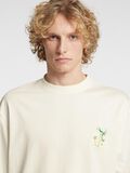 Selected LOOSE FIT  T-SHIRT, Snow White, highres - 16097674_SnowWhite_006.jpg