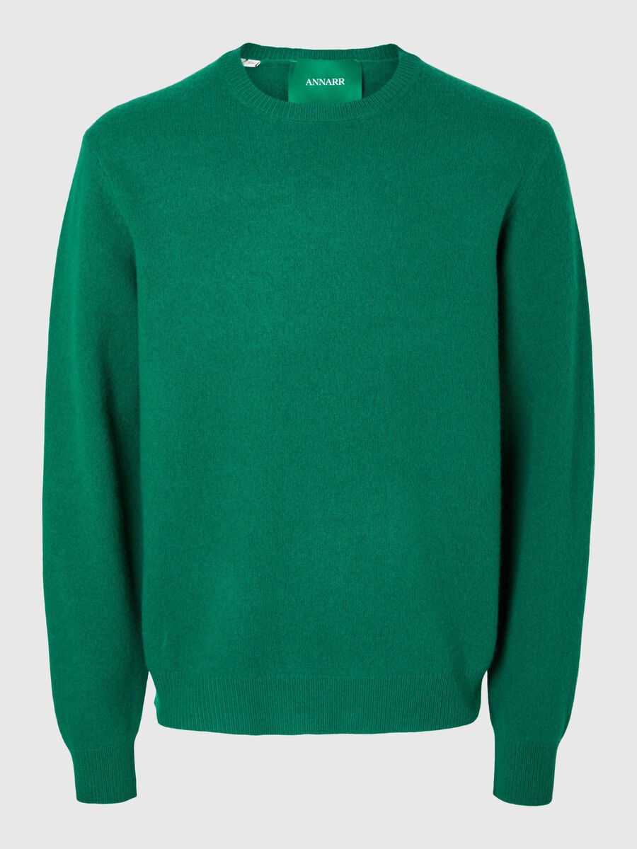 Carousel image - MERINO WOOL PULLOVER, Verdant Green | 3