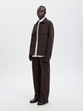 Product image thumbnail - RELAXED FIT TROUSERS, Chocolate Torte | 5