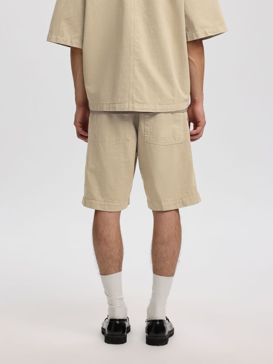 Carousel image - RELAXED FIT SHORTS, Weathered Teak | 6