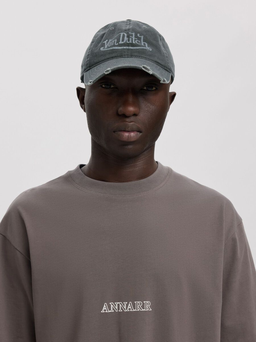 Product tile image - DISTRESSED CAP, Dark Grey | 16102065_DarkGrey