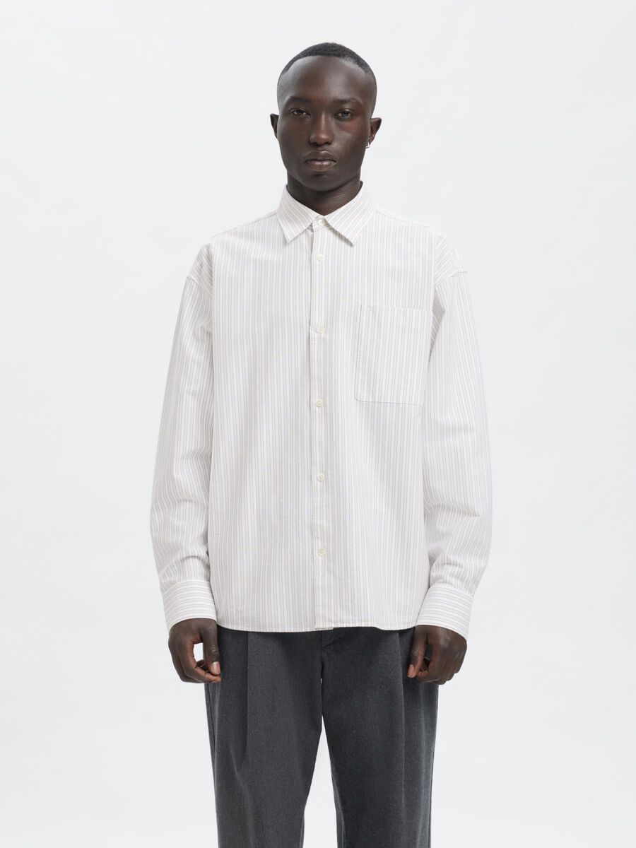 Carousel image - RELAXED FIT SHIRT, Brilliant White | 2