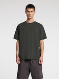Selected SHORT SLEEVED T-SHIRT, Black Onyx, highres - 16096872_BlackOnyx_003.jpg