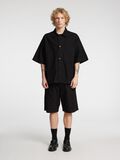 Selected LOOSE FIT OVERSHIRT, Black, highres - 16097595_Black_005.jpg