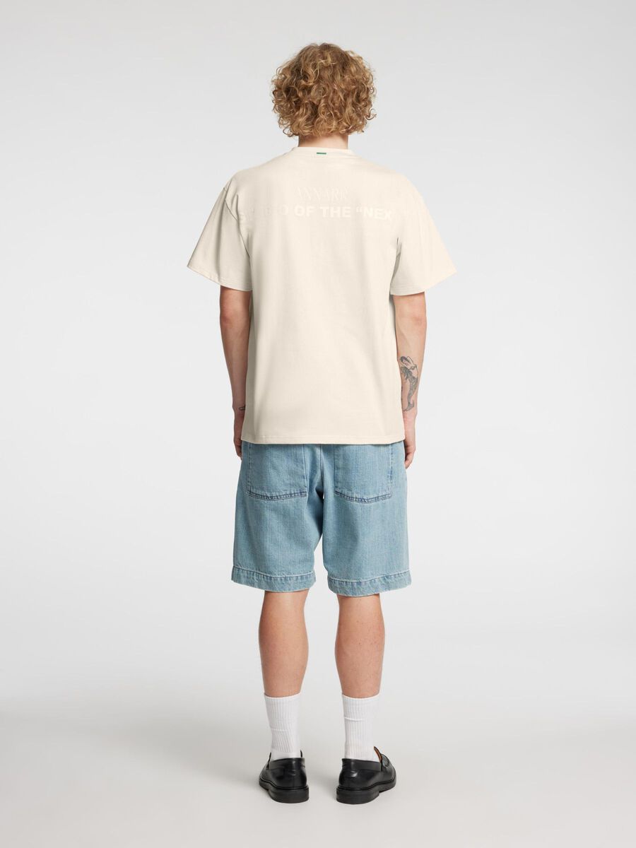 Carousel image - RELAXED FIT T-SHIRT, Snow White | 4