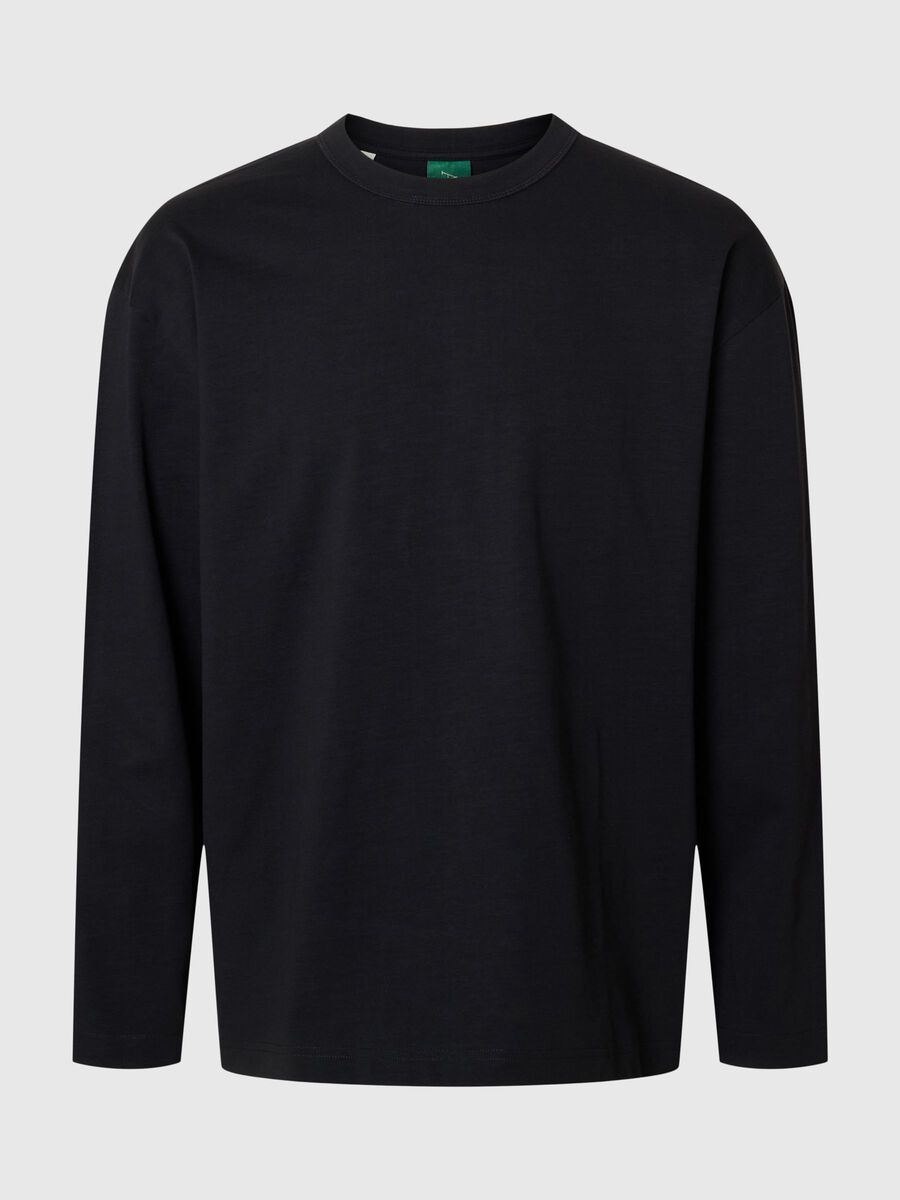 Carousel image - LONG SLEEVED  T-SHIRT, Dark Navy | 6