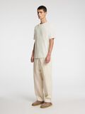 Selected SHORT SLEEVED  T-SHIRT, Cloud Dancer, highres - 16096874_CloudDancer_008.jpg