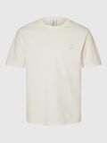 Selected SHORT SLEEVED  T-SHIRT, Cloud Dancer, highres - 16096874_CloudDancer_001.jpg
