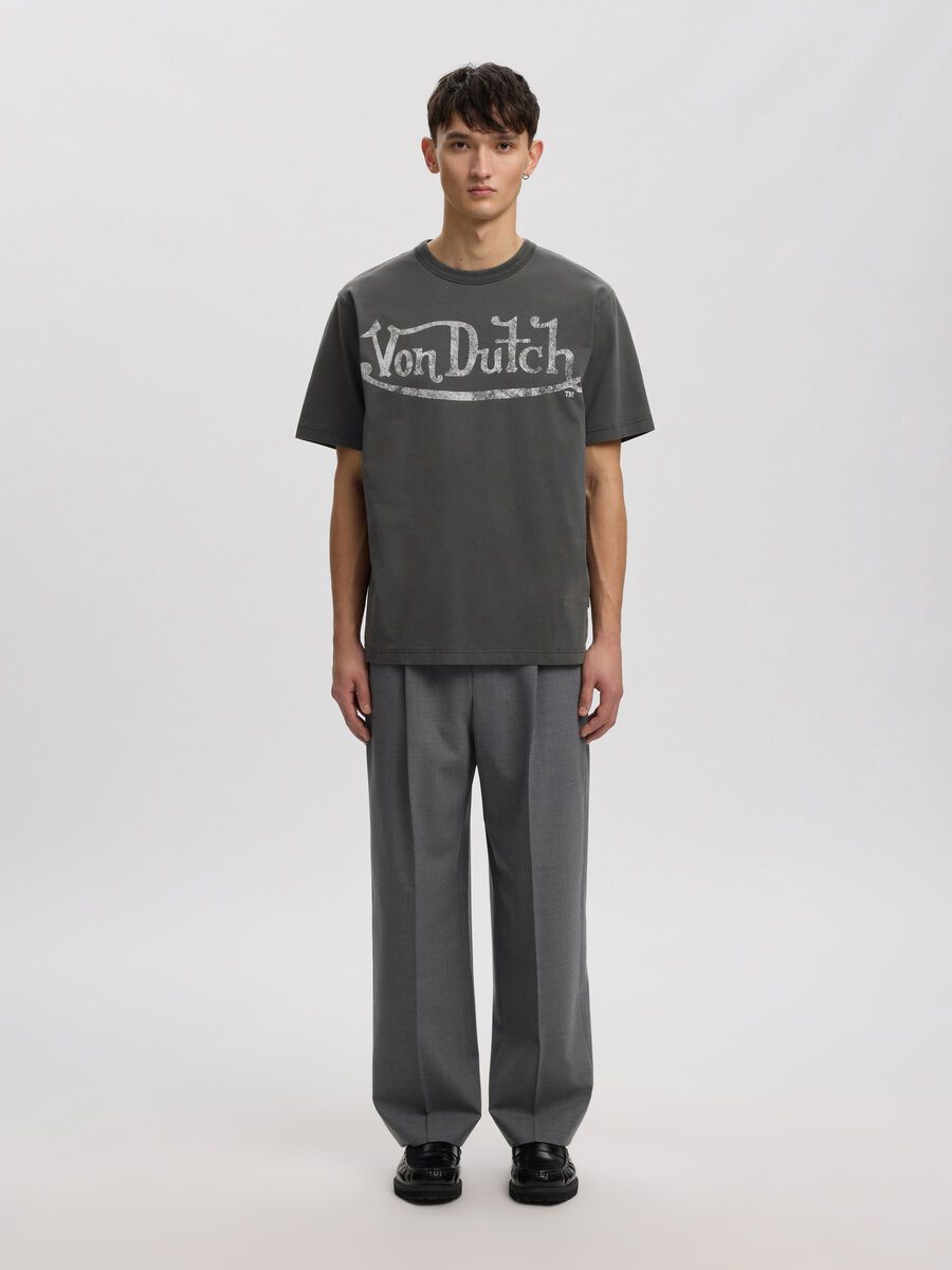 Product tile image - PRINTED CREWNECK T-SHIRT, Forged Iron | 16100913_ForgedIron_1255271