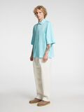Selected LOOSE FIT  SHORT SLEEVED SHIRT, Blue Elixir, highres - 16097615_BlueElixir_1182159_008.jpg