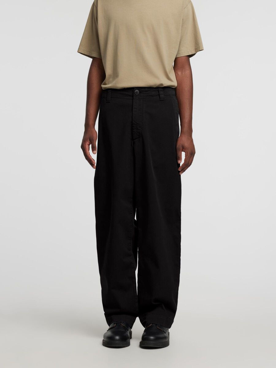 Selected RELAXED FIT CHINOS, Black, highres - 16094943_Black_003.jpg