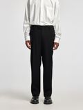 Selected REGULAR FIT  TROUSERS, Black, highres - 16095648_Black_003.jpg