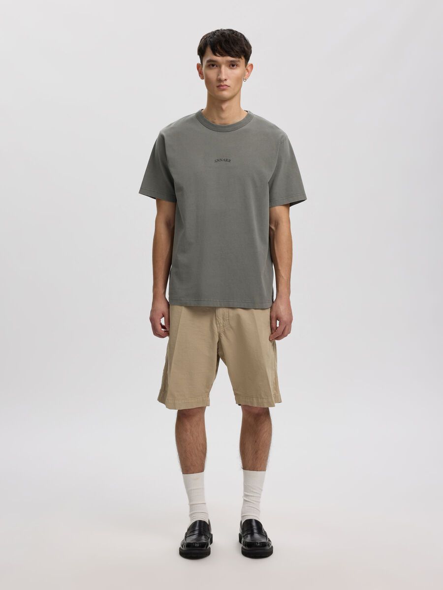 Product tile image - LOOSE FIT T-SHIRT, Pewter | 16101665_Pewter