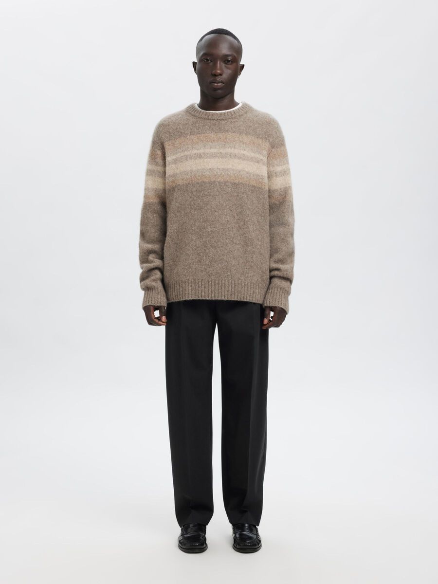 Product tile image - RELAXED FIT TROUSERS, Black | 16098391_Black