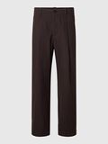 Product image thumbnail - RELAXED FIT TROUSERS, Chocolate Torte | 3