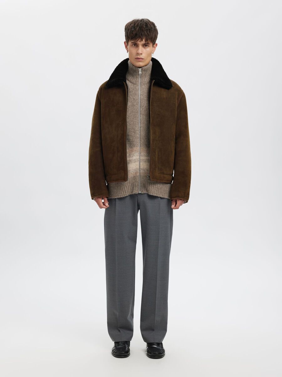 Product tile image - SHEARLING  JACKET, Delicioso | 16099734_Delicioso