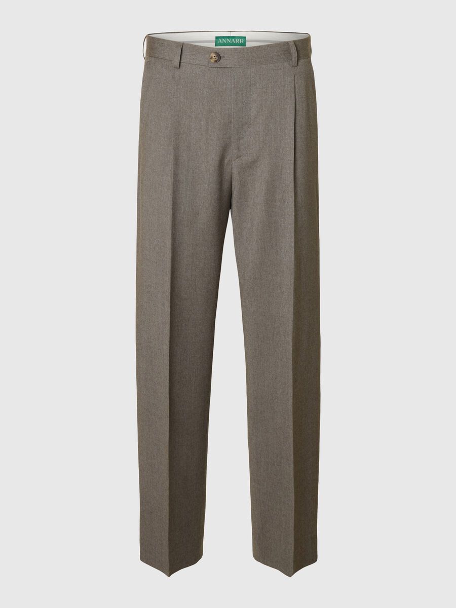 Carousel image - WOOL TROUSERS, Morel | 6