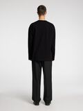 Selected LONG SLEEVED COTTON T-SHIRT, Black Onyx, highres - 16096840_BlackOnyx_004.jpg