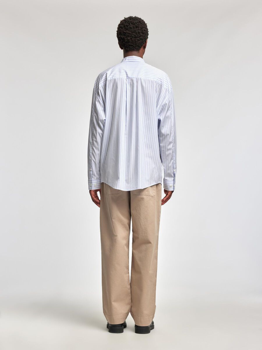 Carousel image - RELAXED FIT SHIRT, Cashmere Blue | 4