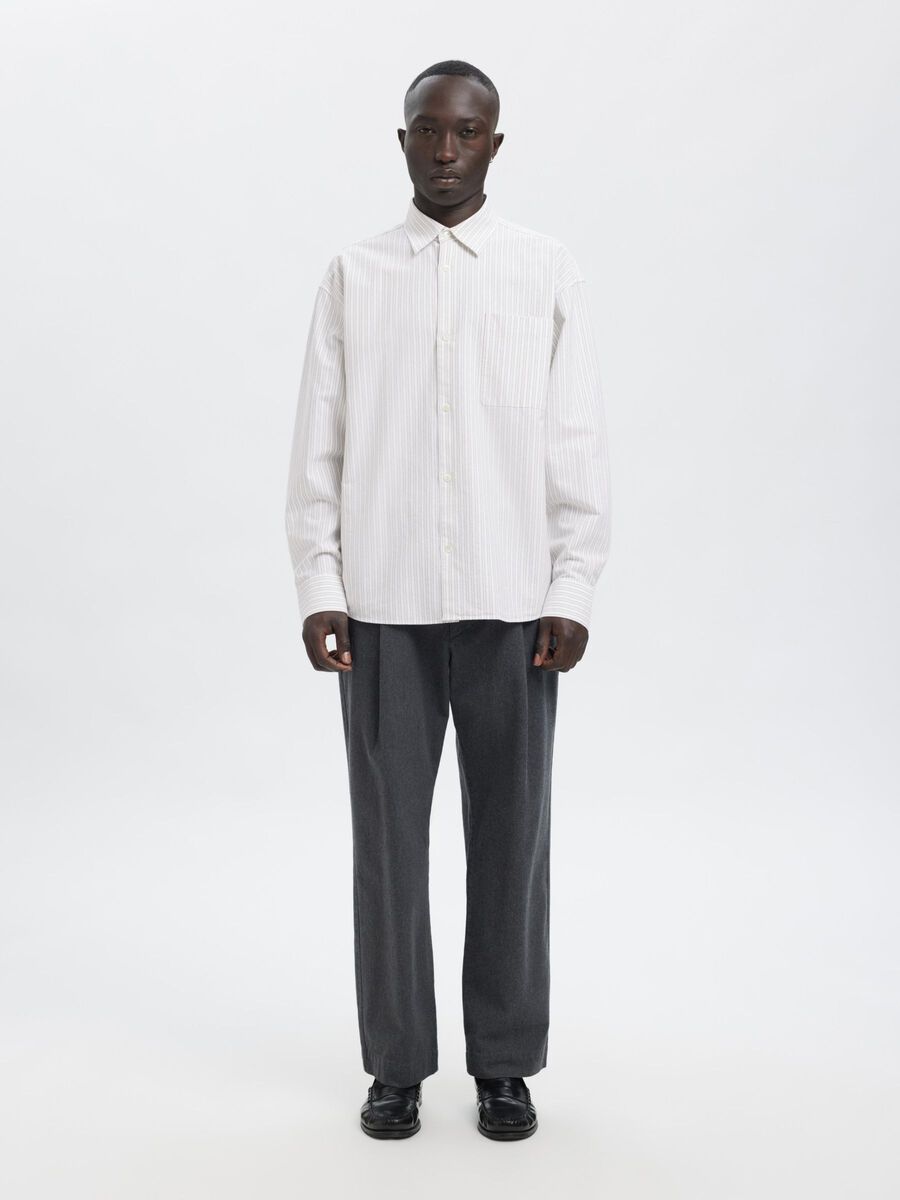 Product tile image - RELAXED FIT SHIRT, Brilliant White | 16098358_BrilliantWhite_1205299