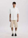Product image thumbnail - STRIPED SHORT SLEEVED SHIRT, Brilliant White | 1