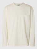 Selected LONG SLEEVED COTTON T-SHIRT, Coconut Milk, highres - 16096840_CoconutMilk_001.jpg