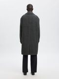 Product image thumbnail - WOOL BLEND COAT, Grey Melange | 4