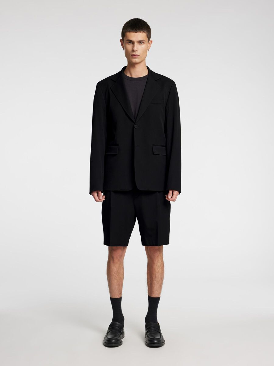 Selected TAILORED  SHORTS, Black, highres - 16096765_Black_005.jpg