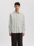 Product image thumbnail - SEERSUCKER LONG SLEEVED SHIRT, Birch | 2