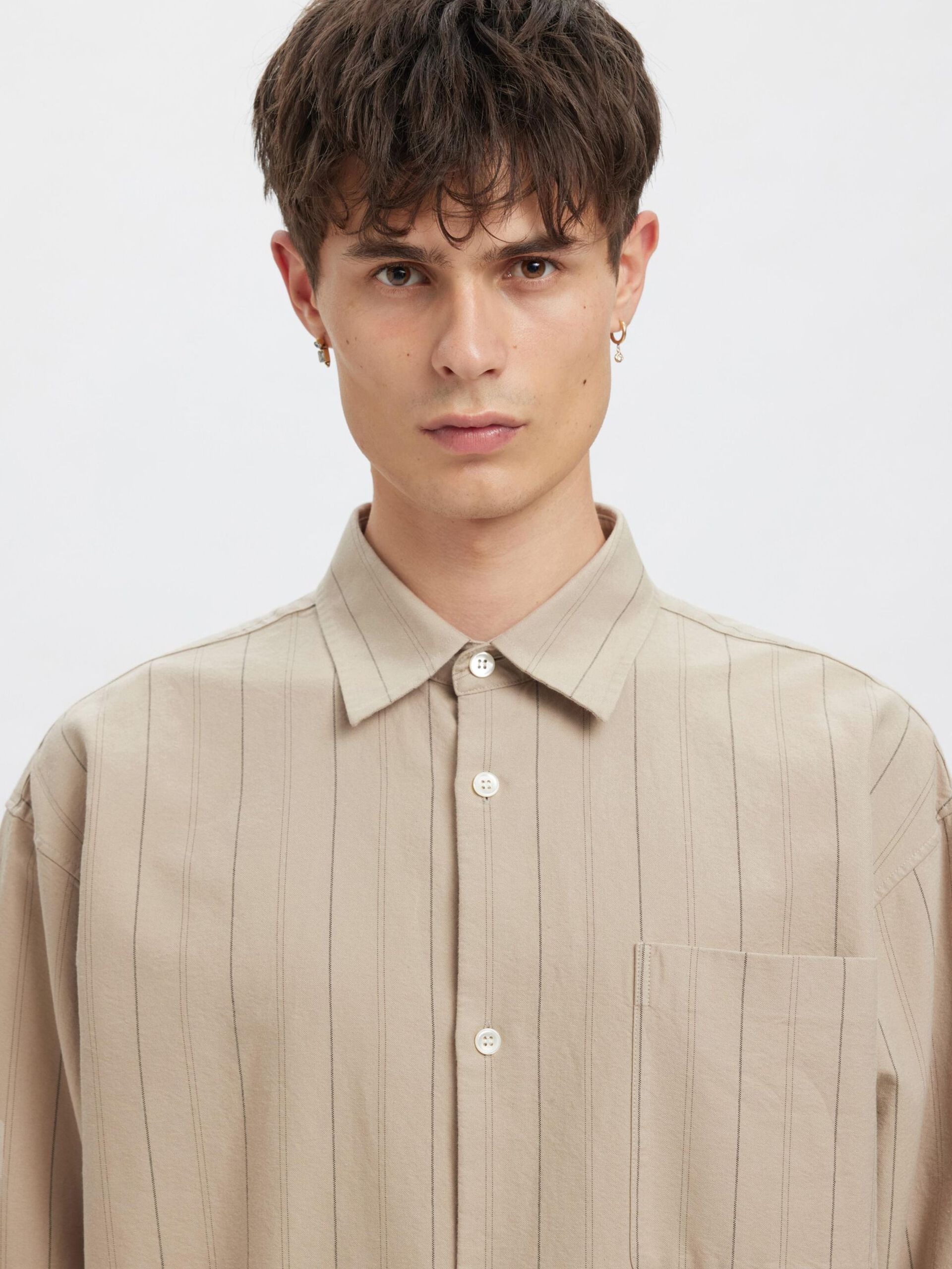 Carousel image - RELAXED FIT SHIRT, Pure Cashmere | 6