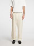 Selected LOOSE FIT TROUSERS, Coconut Milk, highres - 16097054_CoconutMilk_003.jpg