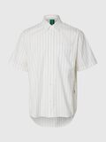 Product image thumbnail - STRIPED SHORT SLEEVED SHIRT, Brilliant White | 3