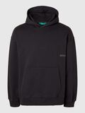 Selected COTTON HOODIE, Jet Black, highres - 16095289_JetBlack_001.jpg