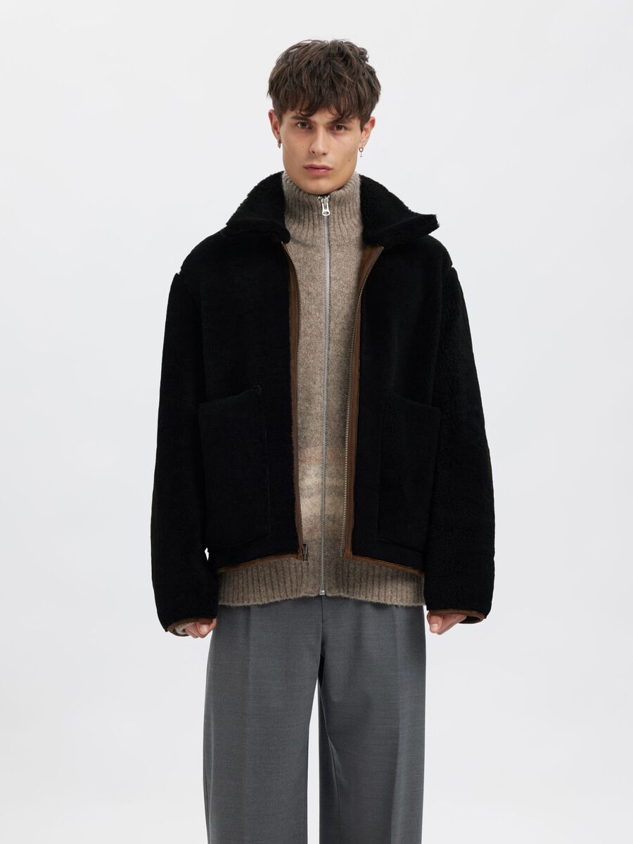 Carousel image - SHEARLING JACKET, Delicioso | 2