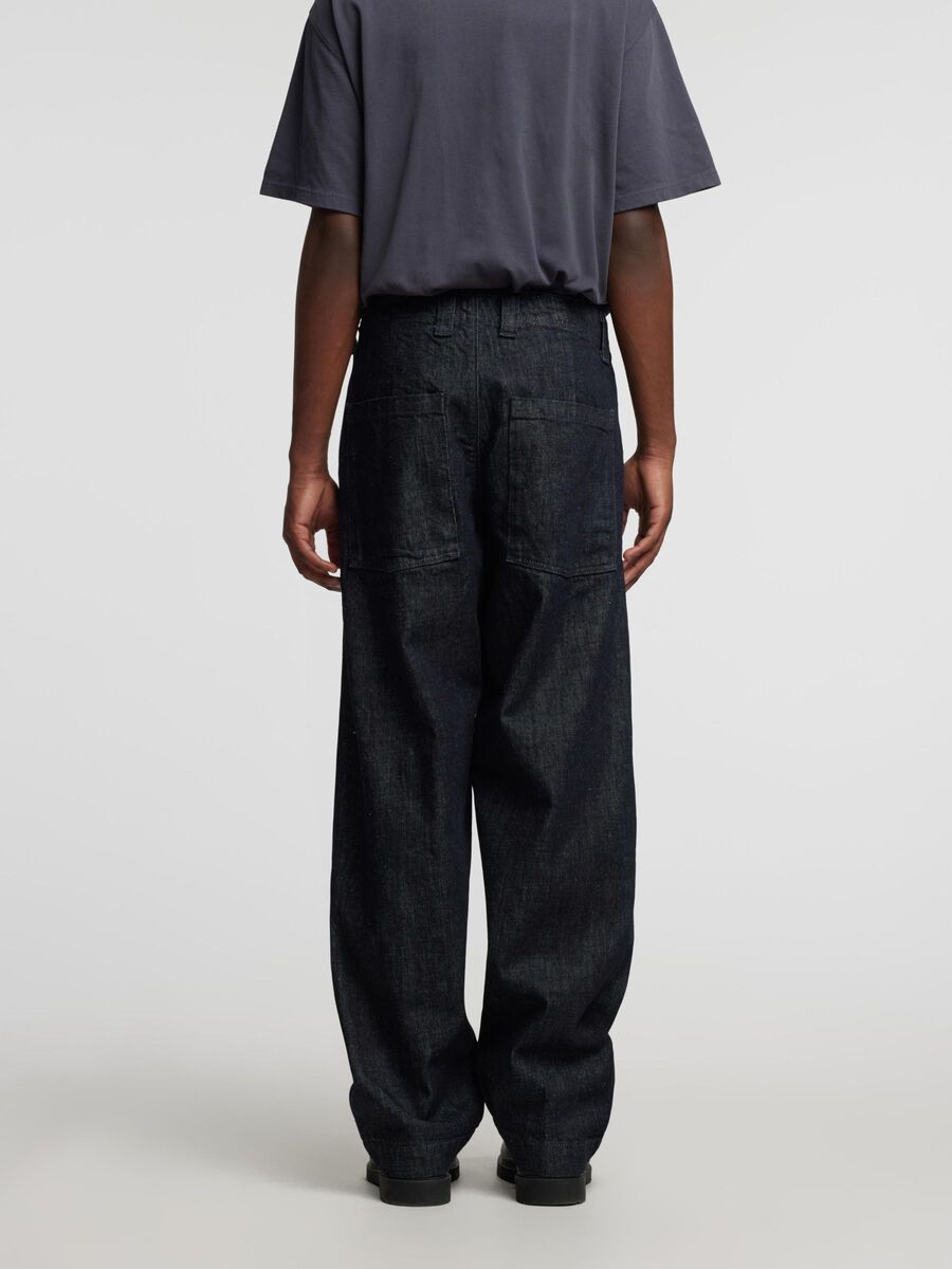 Carousel image - SELVEDGE DENIM JEANS, Blue Denim | 6