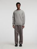 Selected MERINO WOOL PULLOVER, Medium Grey Melange, highres - 16094958_MediumGreyMelange_005.jpg