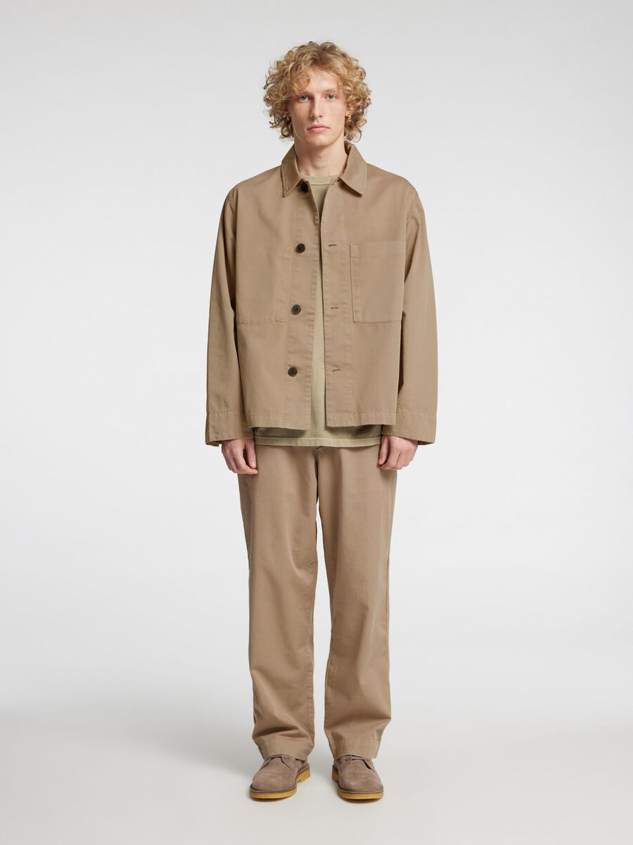 Selected LOOSE FIT  CHINOS, Weathered Teak, highres - 16097026_WeatheredTeak_005.jpg