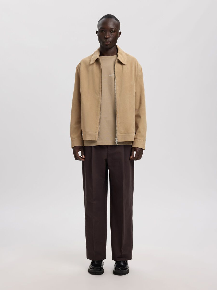 Product tile image - SUEDE JACKET, Weathered Teak | 16094524_WeatheredTeak