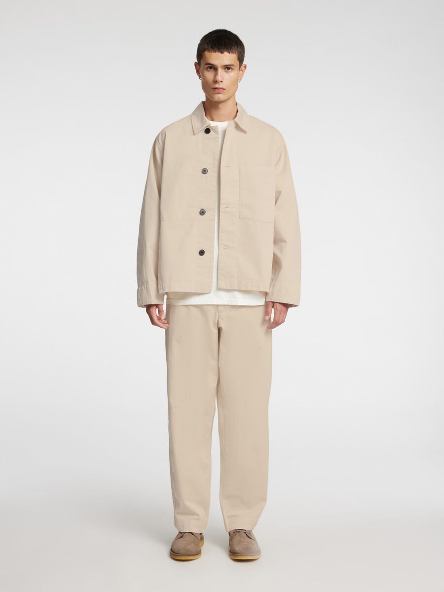 Selected RELAXED FIT OVERSHIRT, Birch, highres - 16097033_Birch_005.jpg