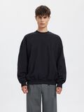 Product image thumbnail - RELAXED FIT SWEATSHIRT, Dark Navy | 1