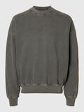Selected RELAXED FIT  SWEATSHIRT, Forged Iron, highres - 16097124_ForgedIron_001.jpg