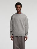 Selected MERINO WOOL PULLOVER, Medium Grey Melange, highres - 16094958_MediumGreyMelange_003.jpg