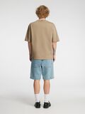 Selected LOOSE FIT  T-SHIRT, Weathered Teak, highres - 16097674_WeatheredTeak_004.jpg