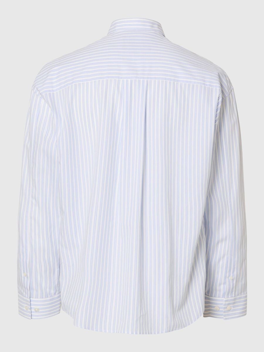 Carousel image - RELAXED FIT SHIRT, Cashmere Blue | 6