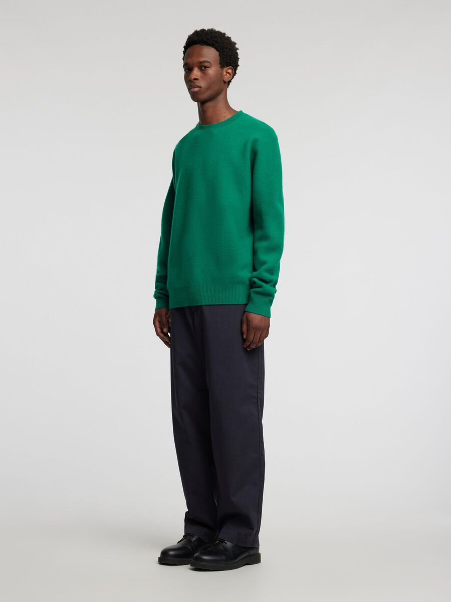 Carousel image - MERINO WOOL PULLOVER, Verdant Green | 5