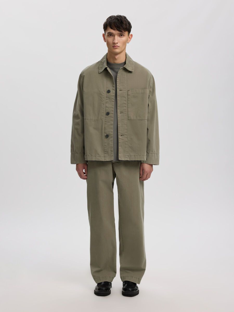 Product tile image - LOOSE FIT CHINOS, Castor Gray | 16100563_CastorGray