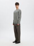 Product image thumbnail - RELAXED FIT WOOL TROUSERS, Major Brown | 5