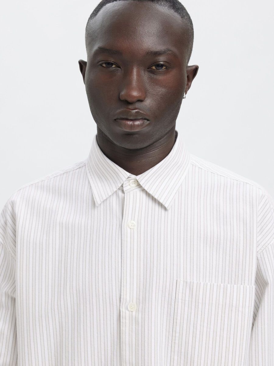 Carousel image - RELAXED FIT SHIRT, Brilliant White | 6