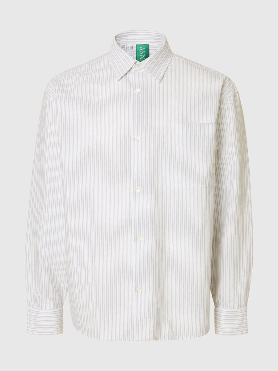 Carousel image - RELAXED FIT SHIRT, Brilliant White | 3