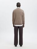 Product image thumbnail - MERINO WOOL PULLOVER, Dark Earth | 4